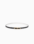 Reversible Thin Leather Belt