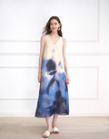 Two-way Art Print Maxi Dress