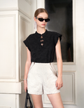 Jacquard Zip Shorts