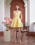 Sleeveless Knitted A-line Dress