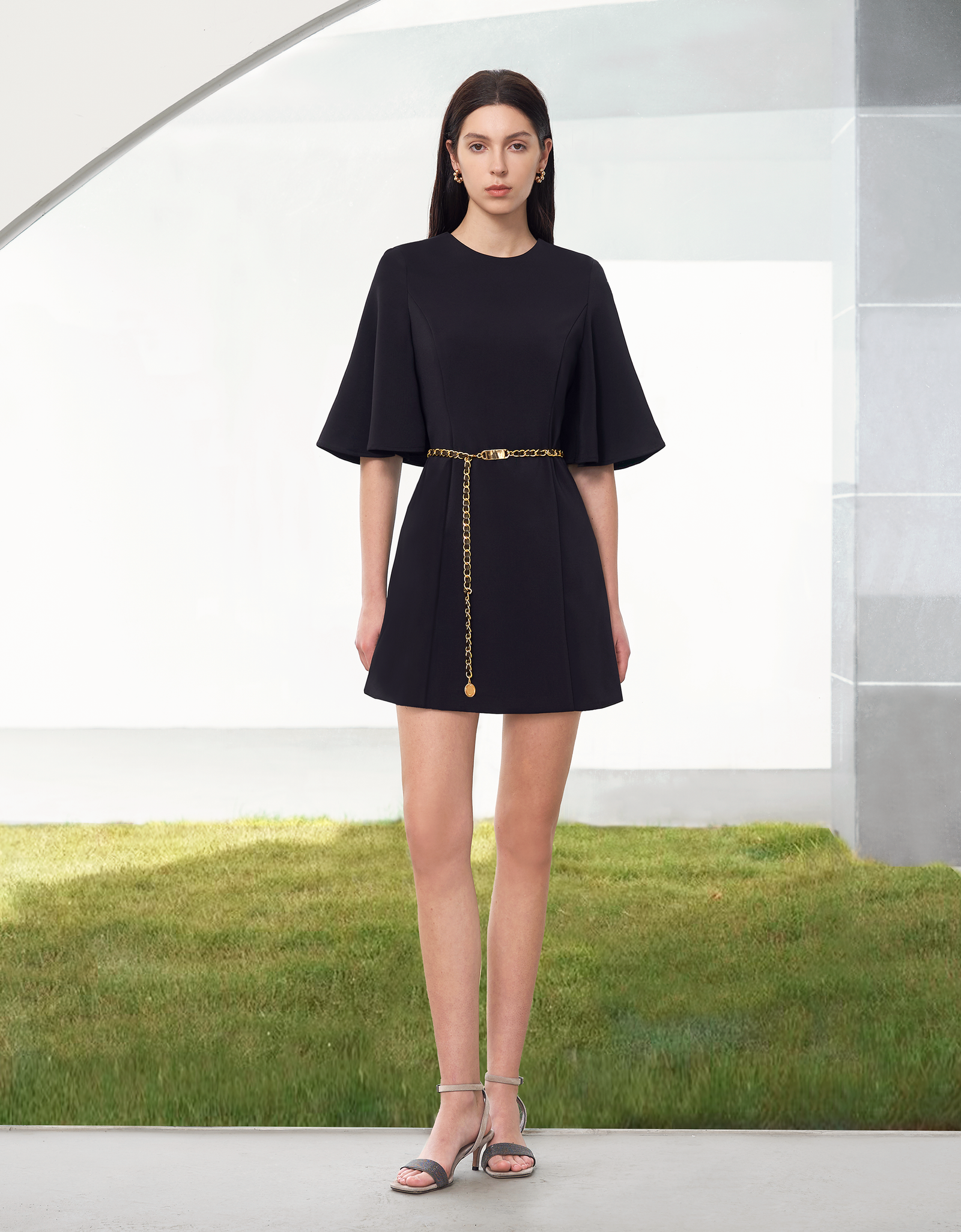 Flared Sleeve Dress – SaturdayClub Singapore Flared Sleeve Dress – SaturdayClub Singapore