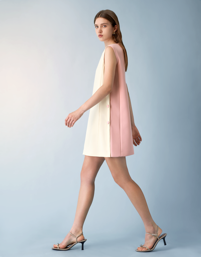 cream & pink(a25299) / small (s)