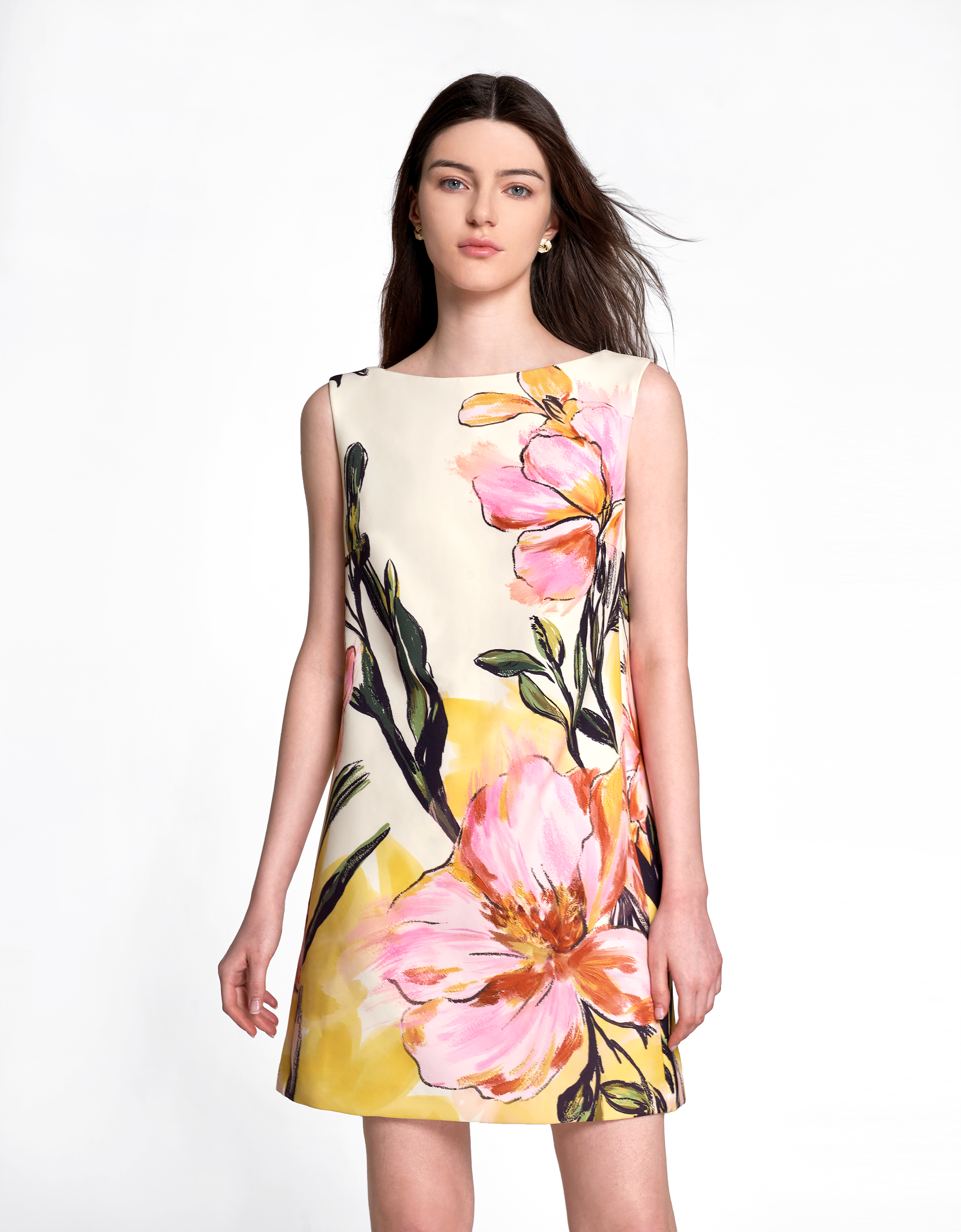 pink florals(a25553)