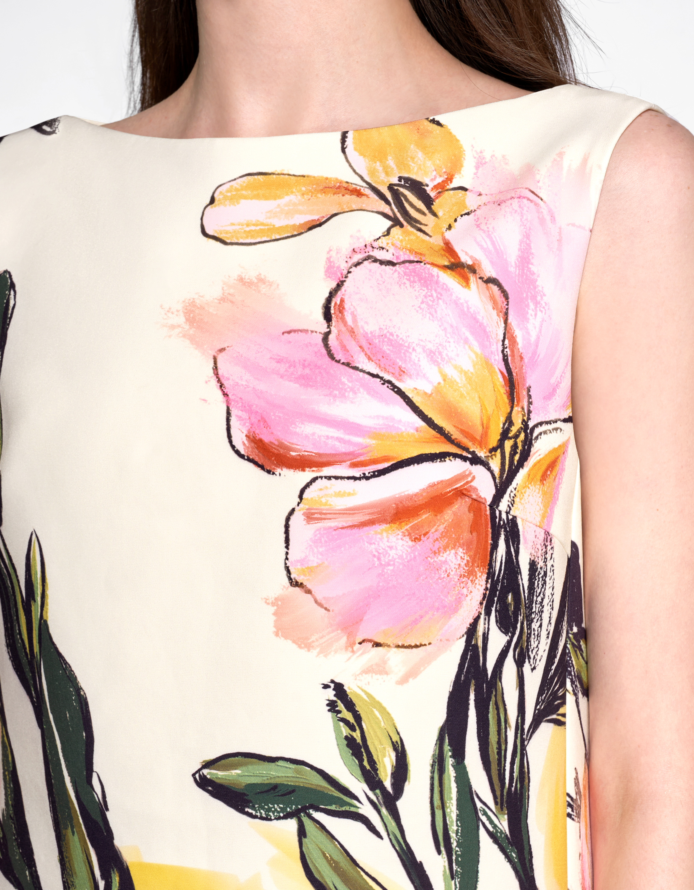 pink florals(a25553)