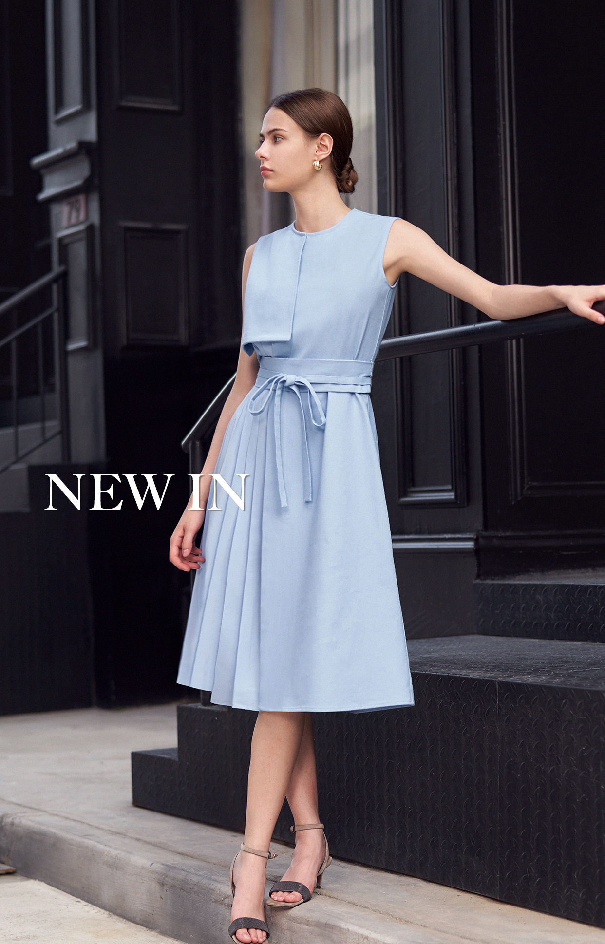 ☆SaturdayClub☆ リボンヘムスリット シフトワンピース Global Womenswear Brand | SaturdayClub – SaturdayClub Singapore