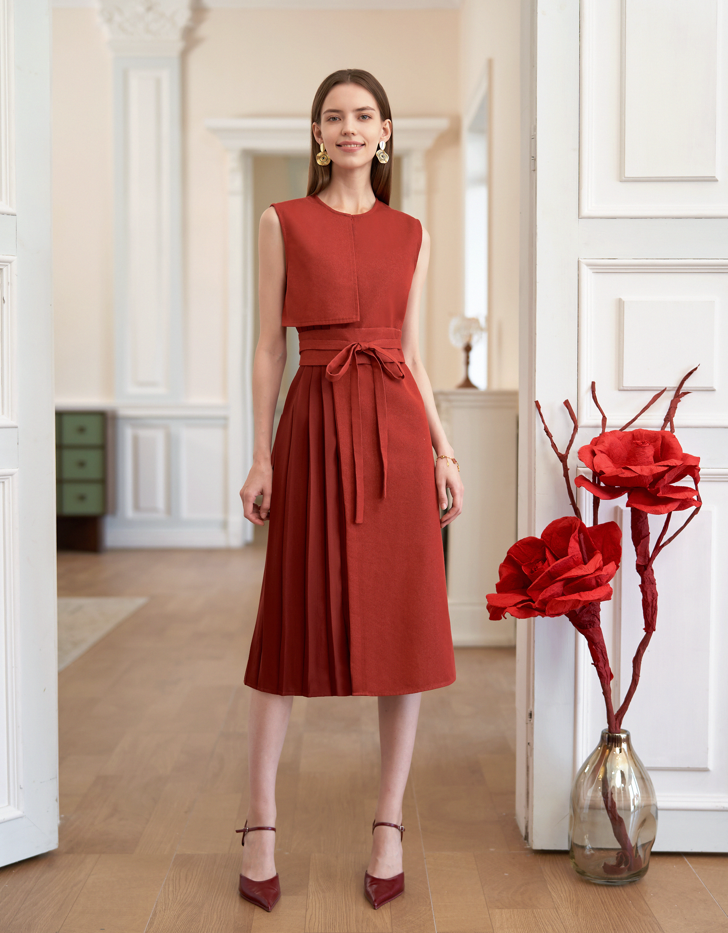 brick red