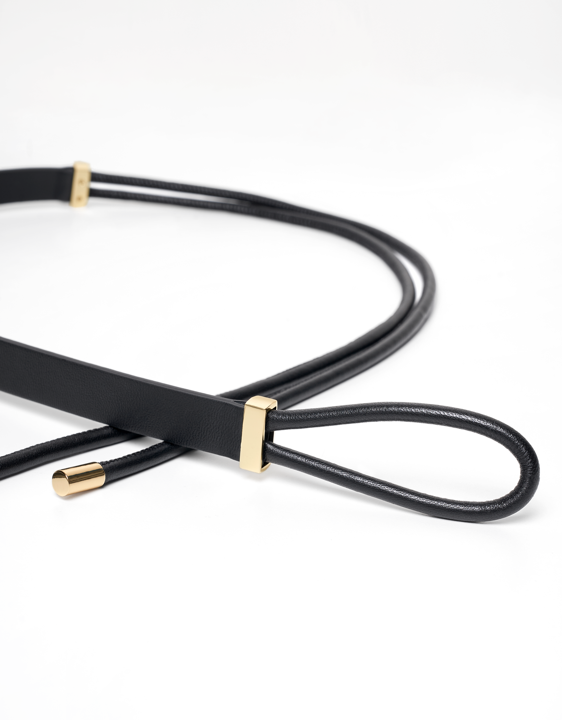 Thin Leather Tie Belt SaturdayClub Singapore Thin Leather Tie Belt SaturdayClub Singapore