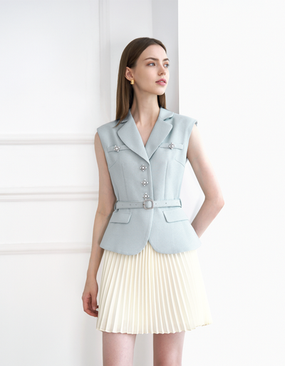 light blue & white(a25953) / small (s)