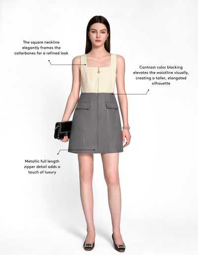 apricot & grey(a26098) / small (s)