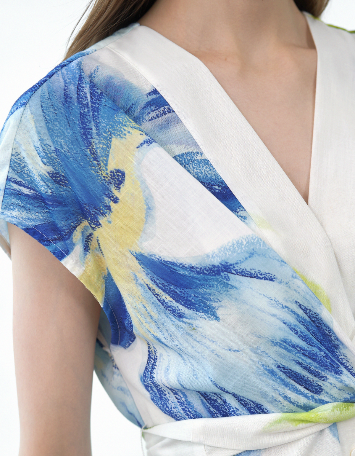 blue florals(a26220)