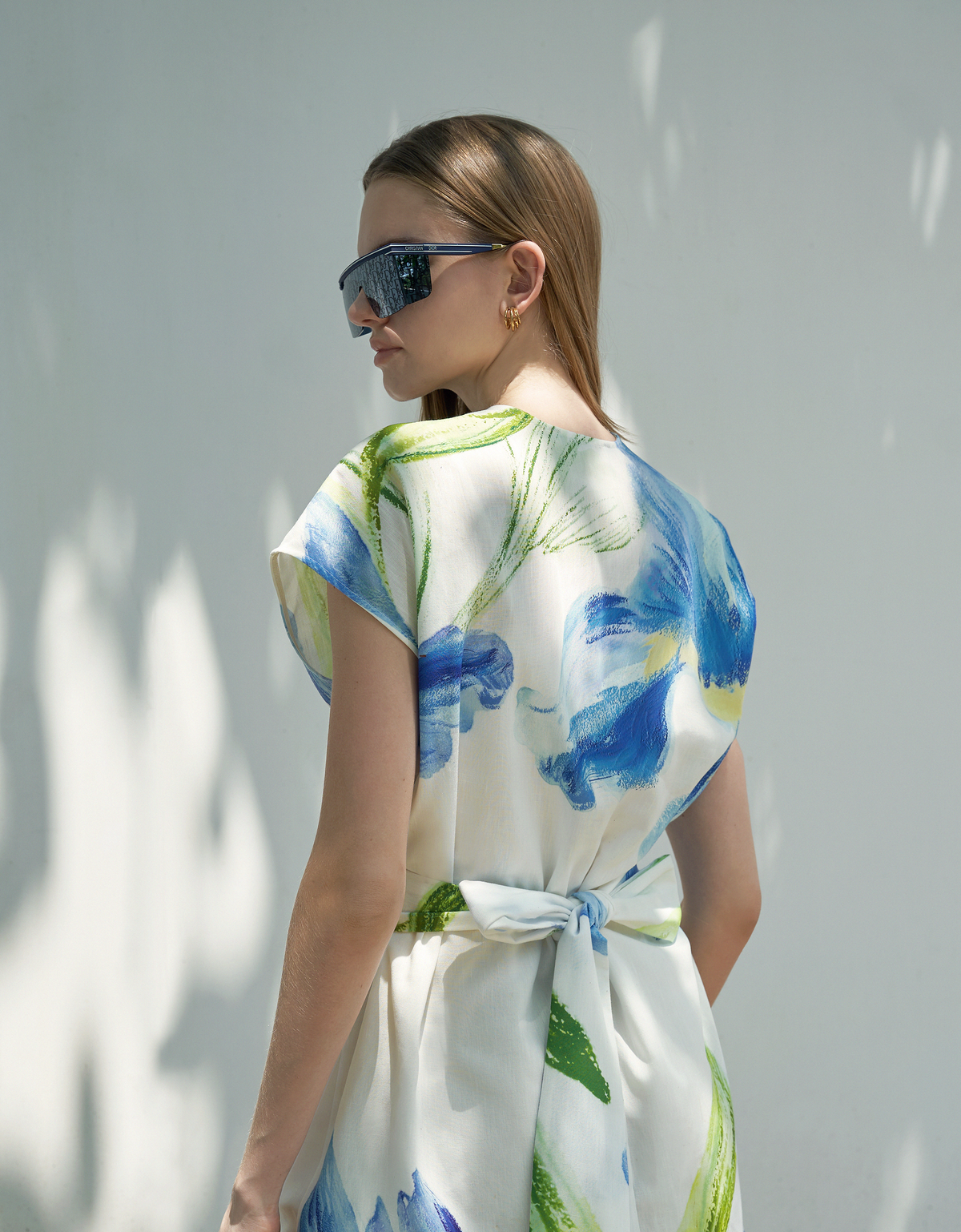 blue florals(a26220)