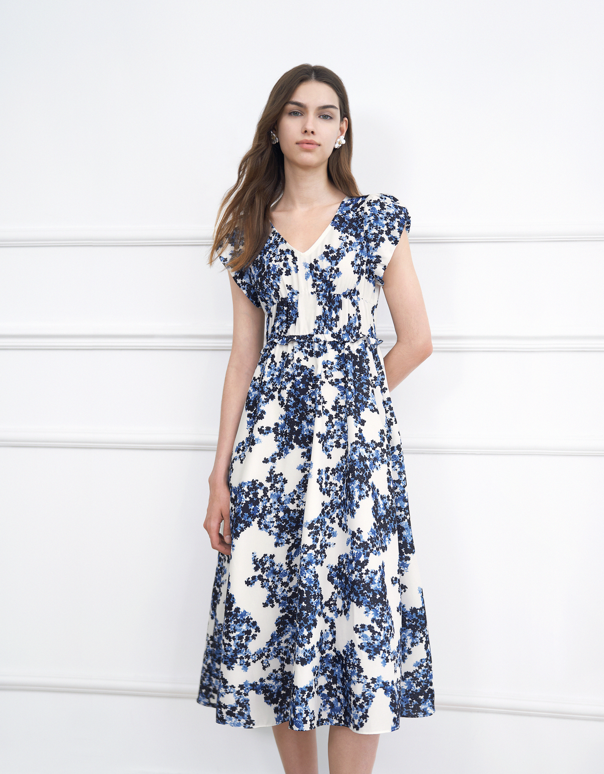 blue & white