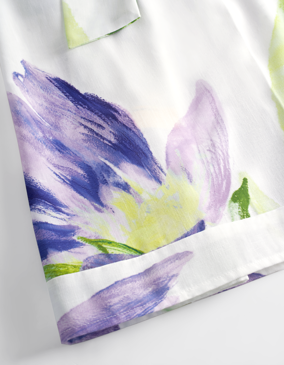 purple florals(a27075)
