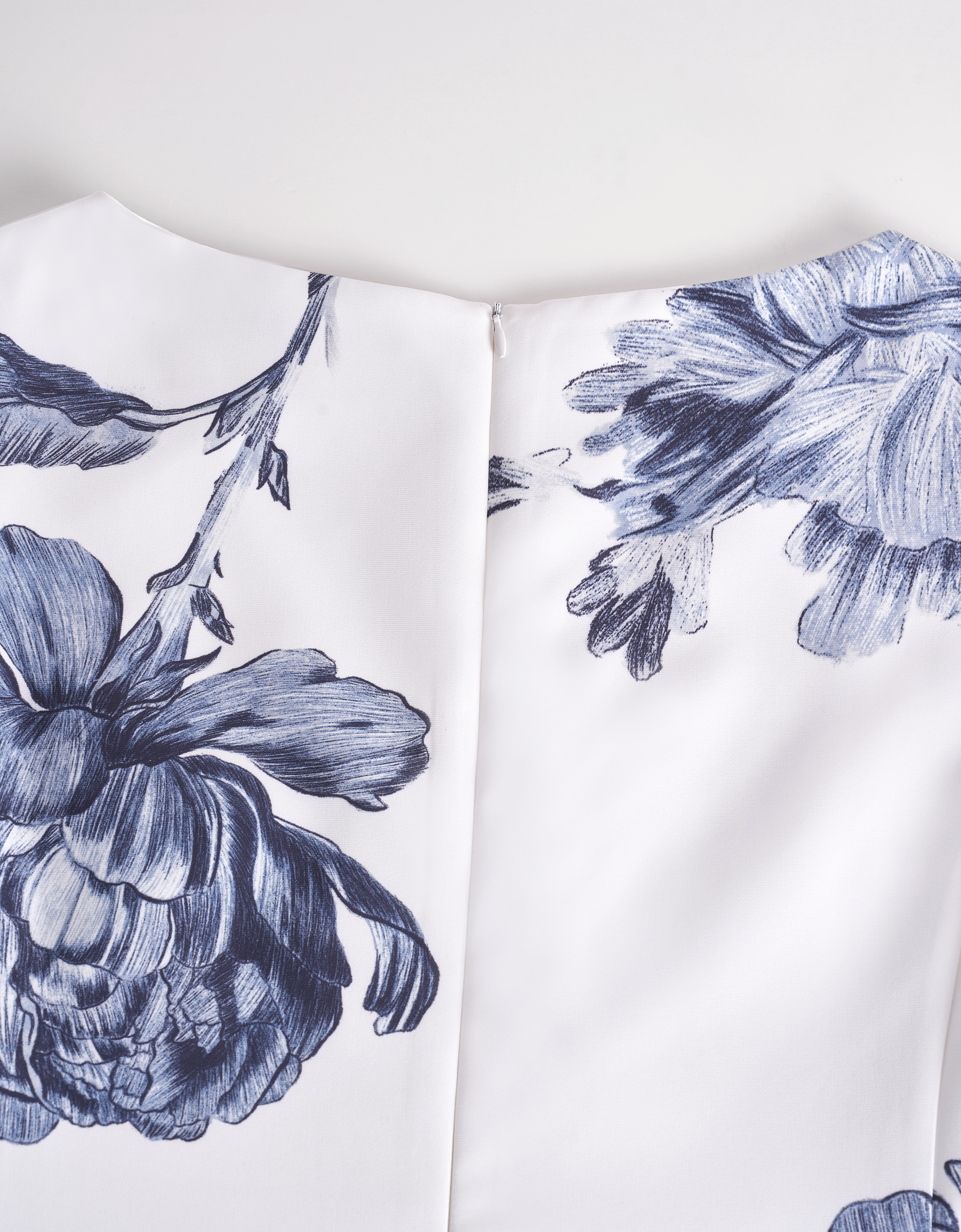 blue floral(a27176)