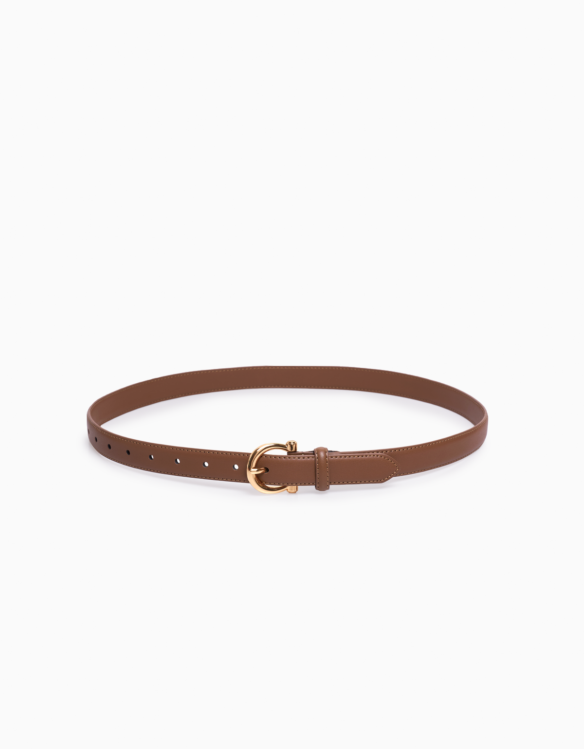 Metal Buckle Leather Belt