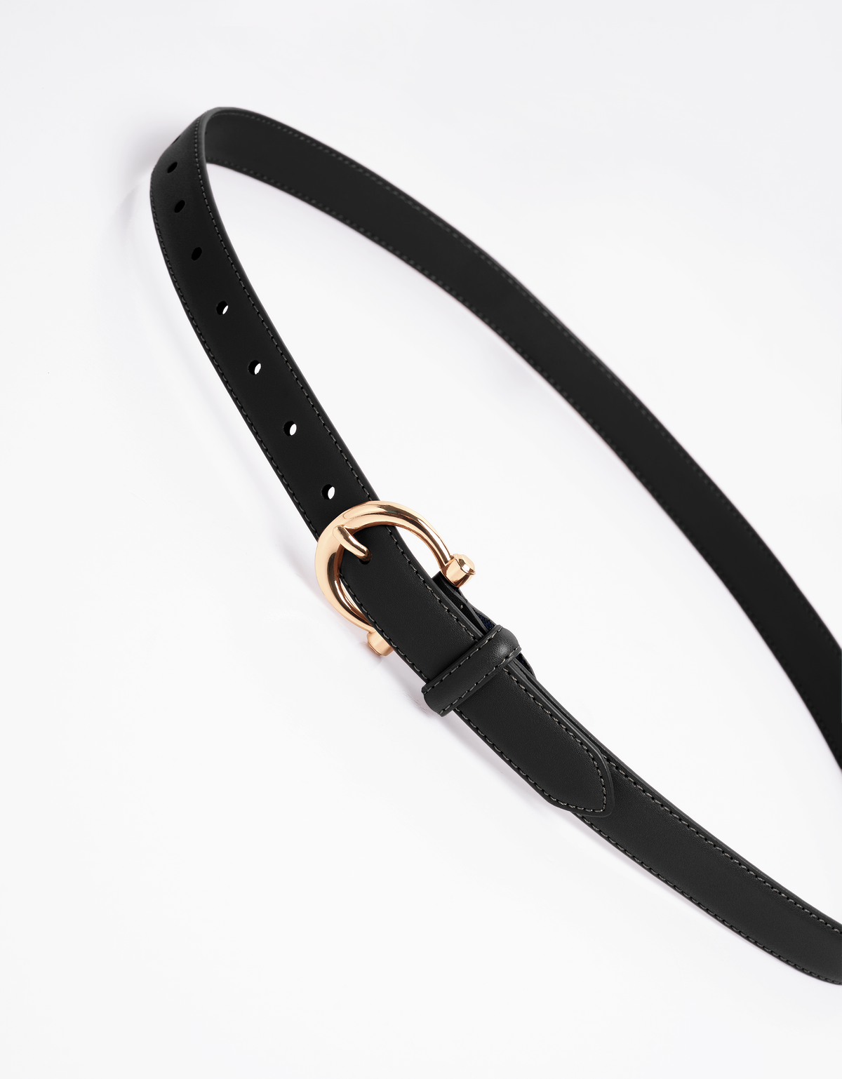Metal Buckle Leather Belt