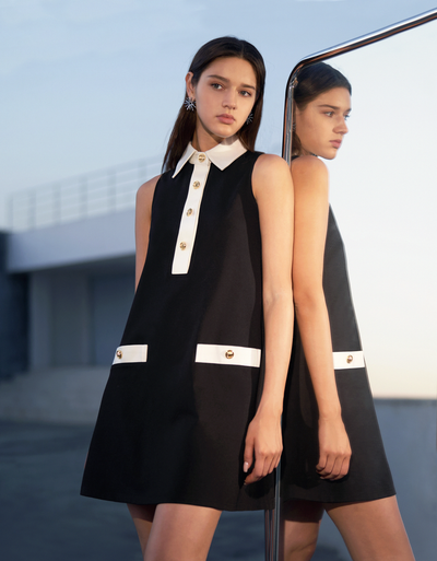 black & white / extra x2 small (xxs)