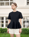 Layered Ruffle Hem T-Shirt