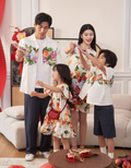 Floral Print Sleeveless A-line Dress