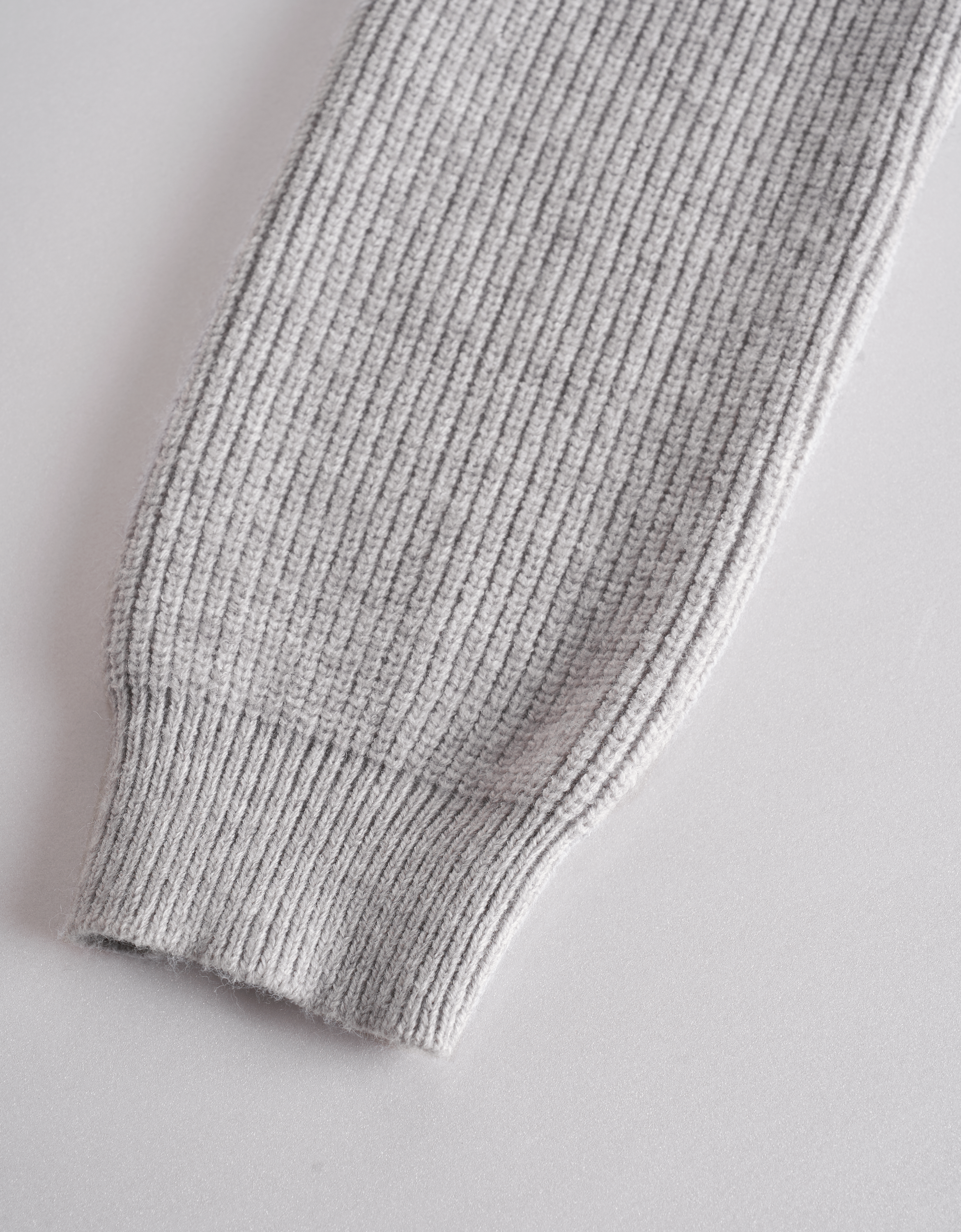 Rhinestone Collar Long Sleeve Knitted Cardigan