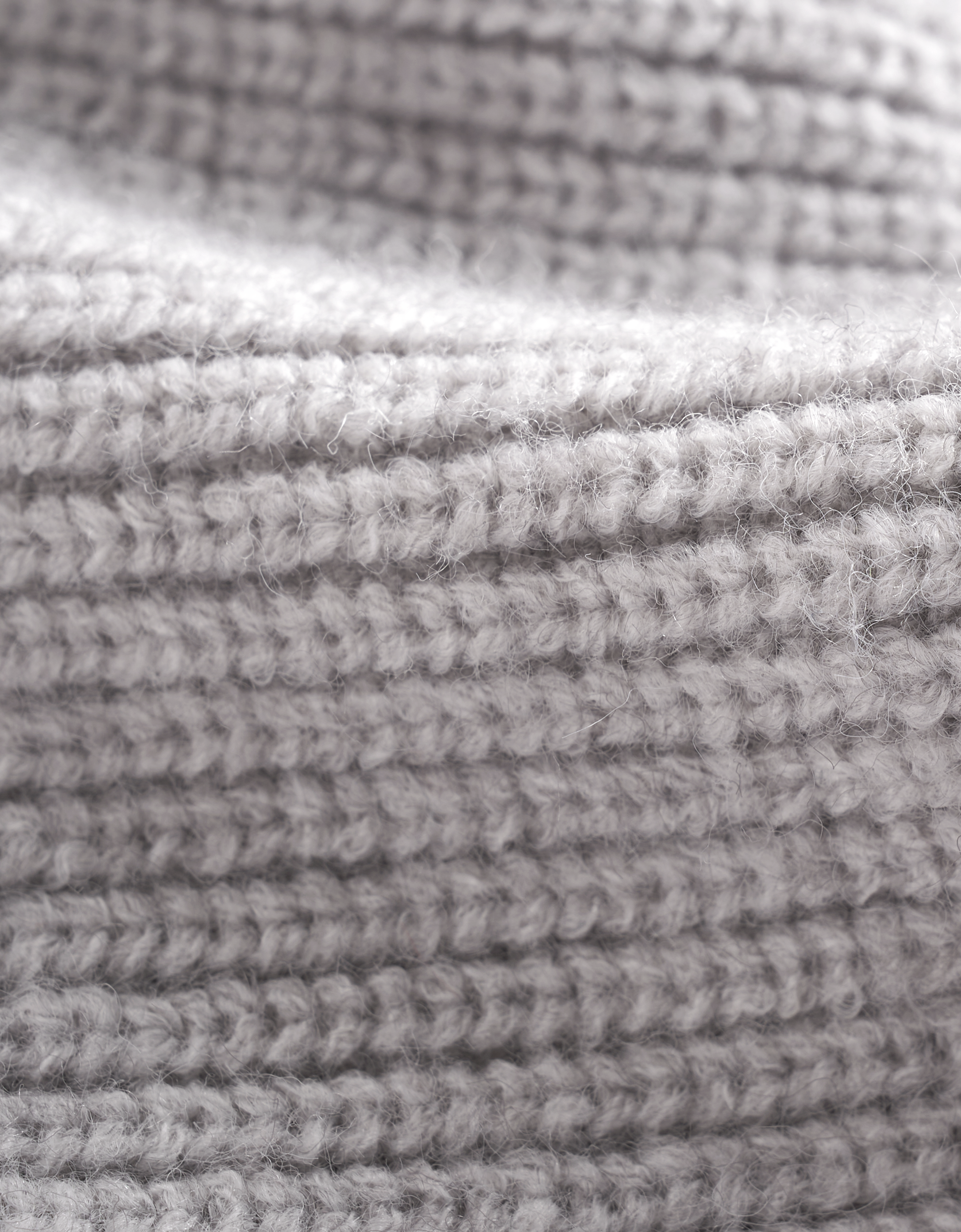 Rhinestone Collar Long Sleeve Knitted Cardigan