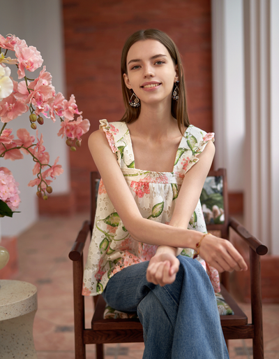 pink florals(a27996) / extra x2 small (xxs)