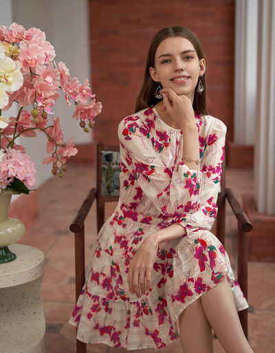 red florals(a28069) / extra x2 small (xxs)