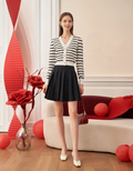 Long Sleeve Striped Cardigan