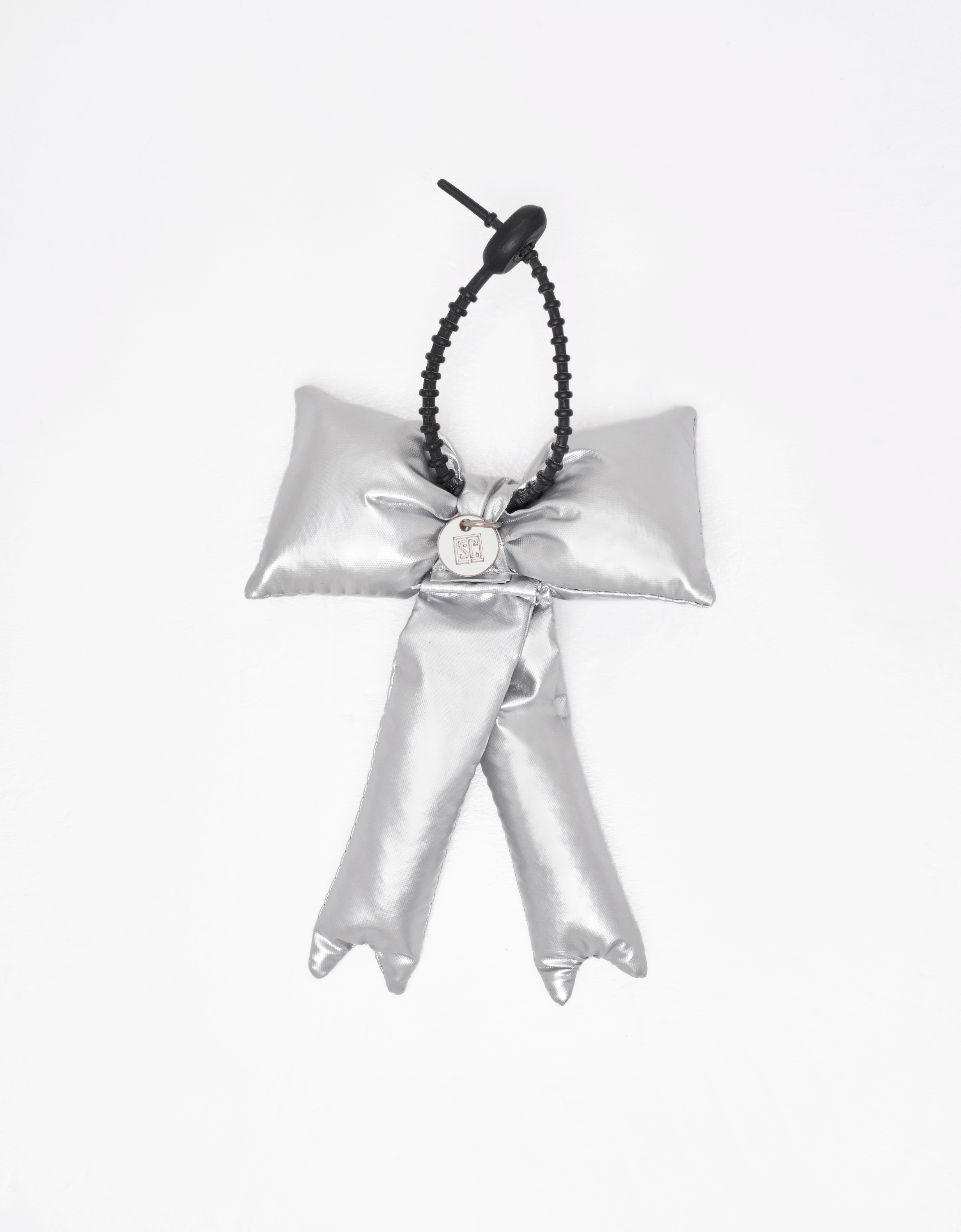 Pom-Pom Heart, Flower and Bow Charm Set