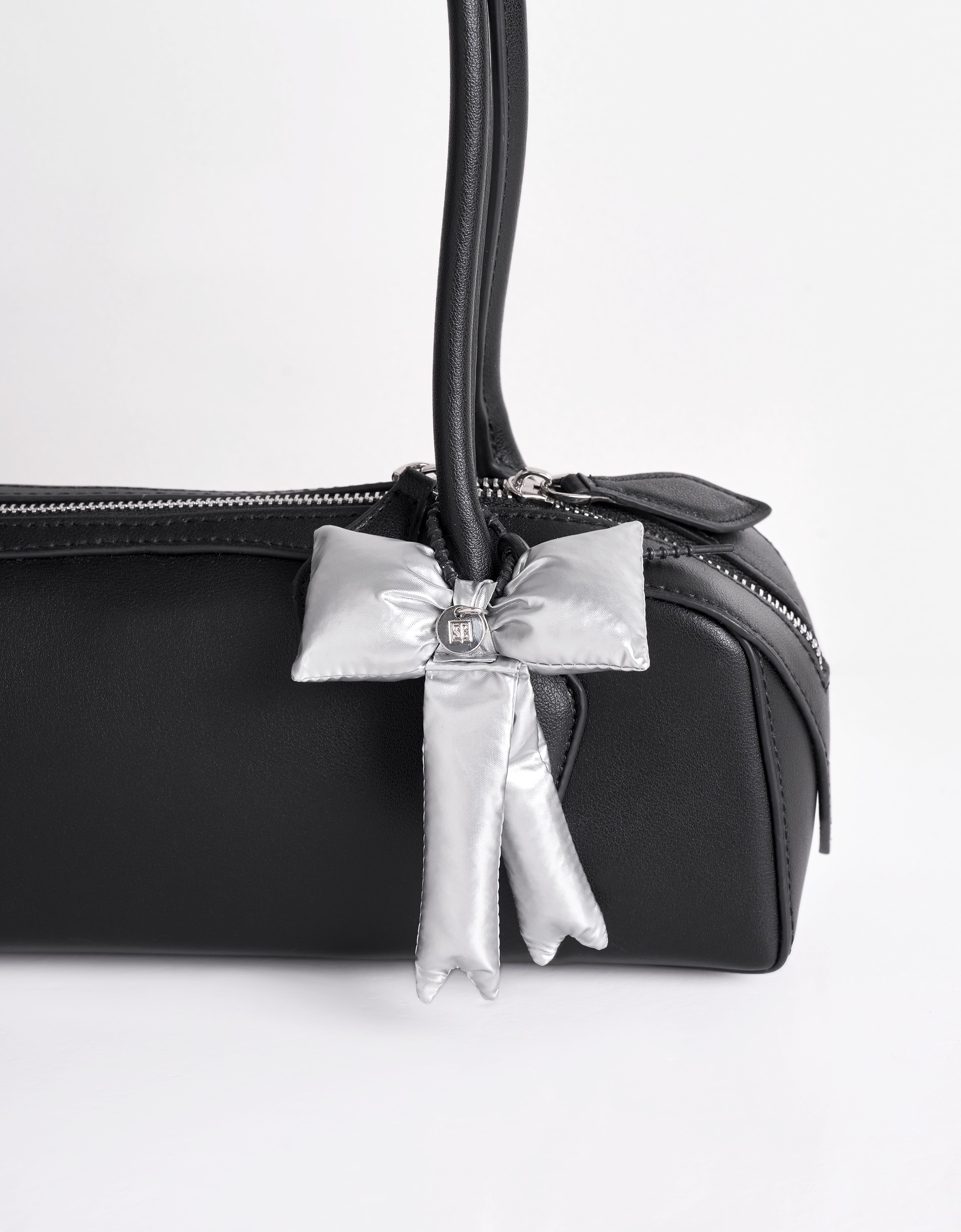 Pom-Pom Heart, Flower and Bow Charm Set