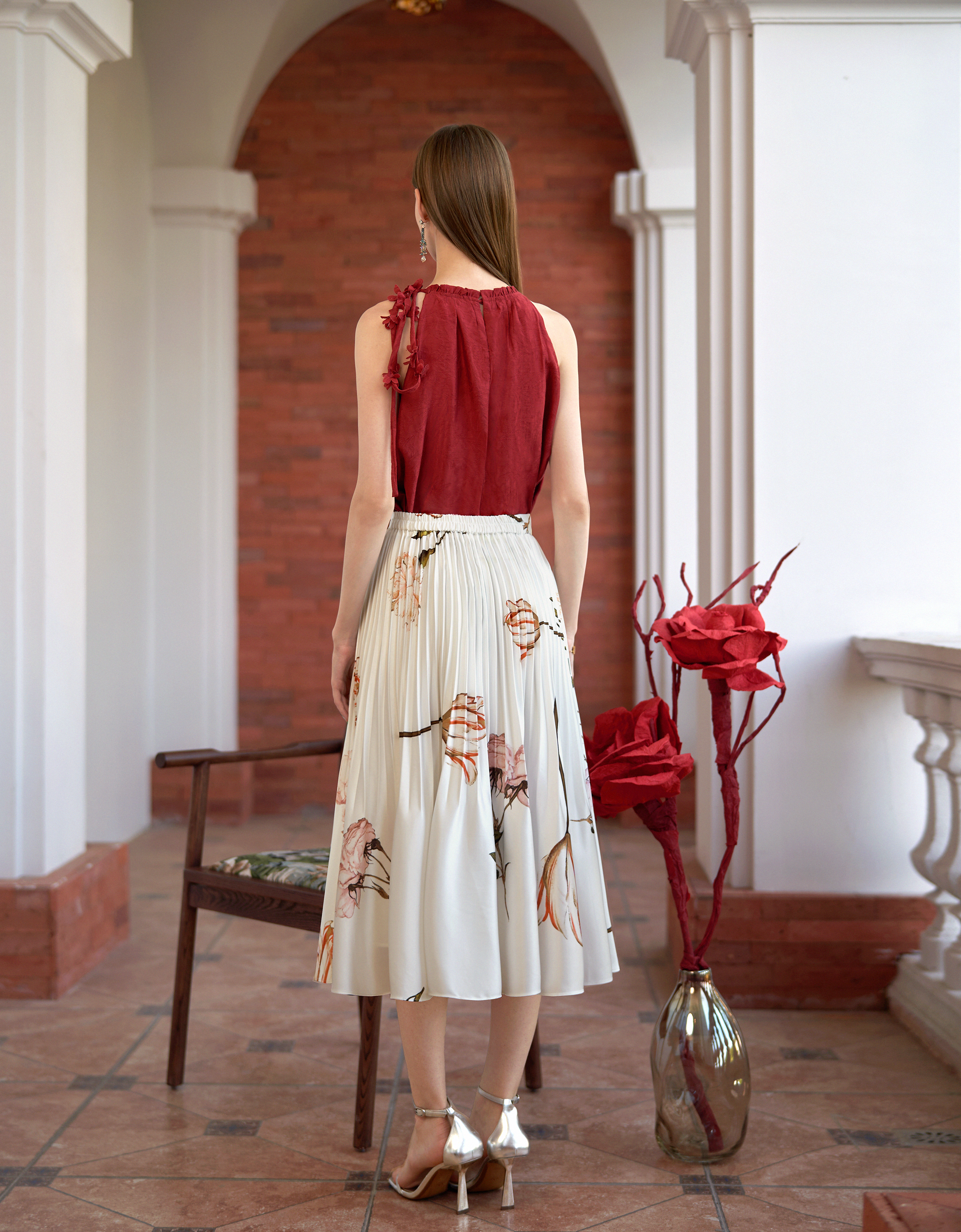 pink florals(a28173)