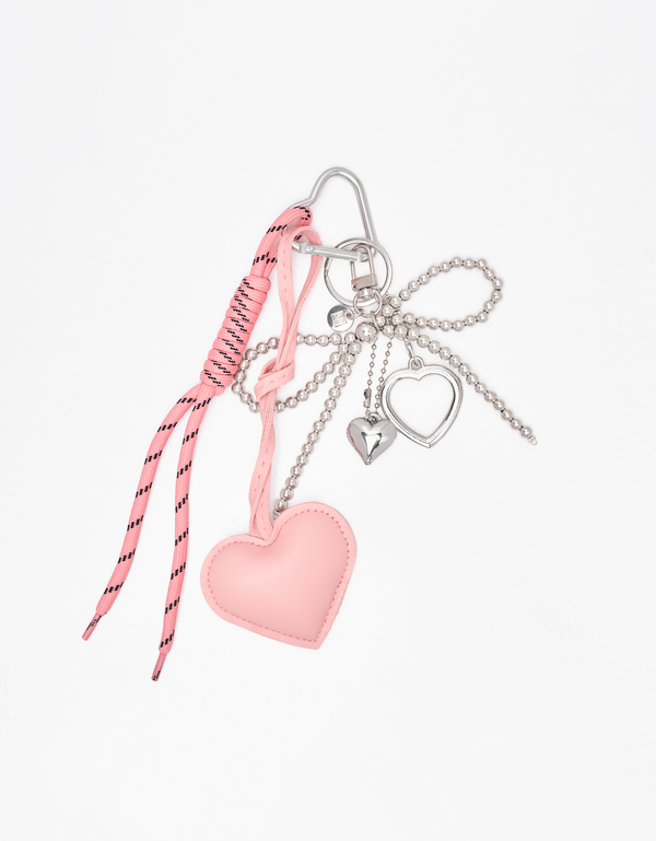 Heart-shaped Charm Set