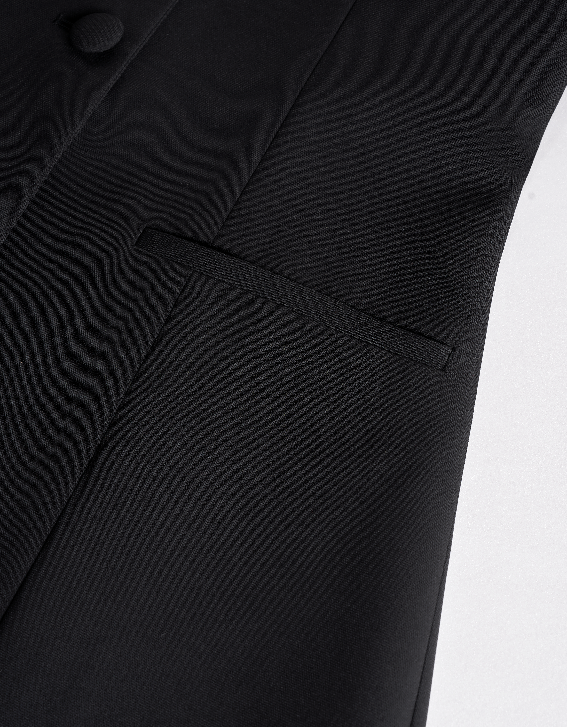 Colorblock V-neck Fitted Suit Dress