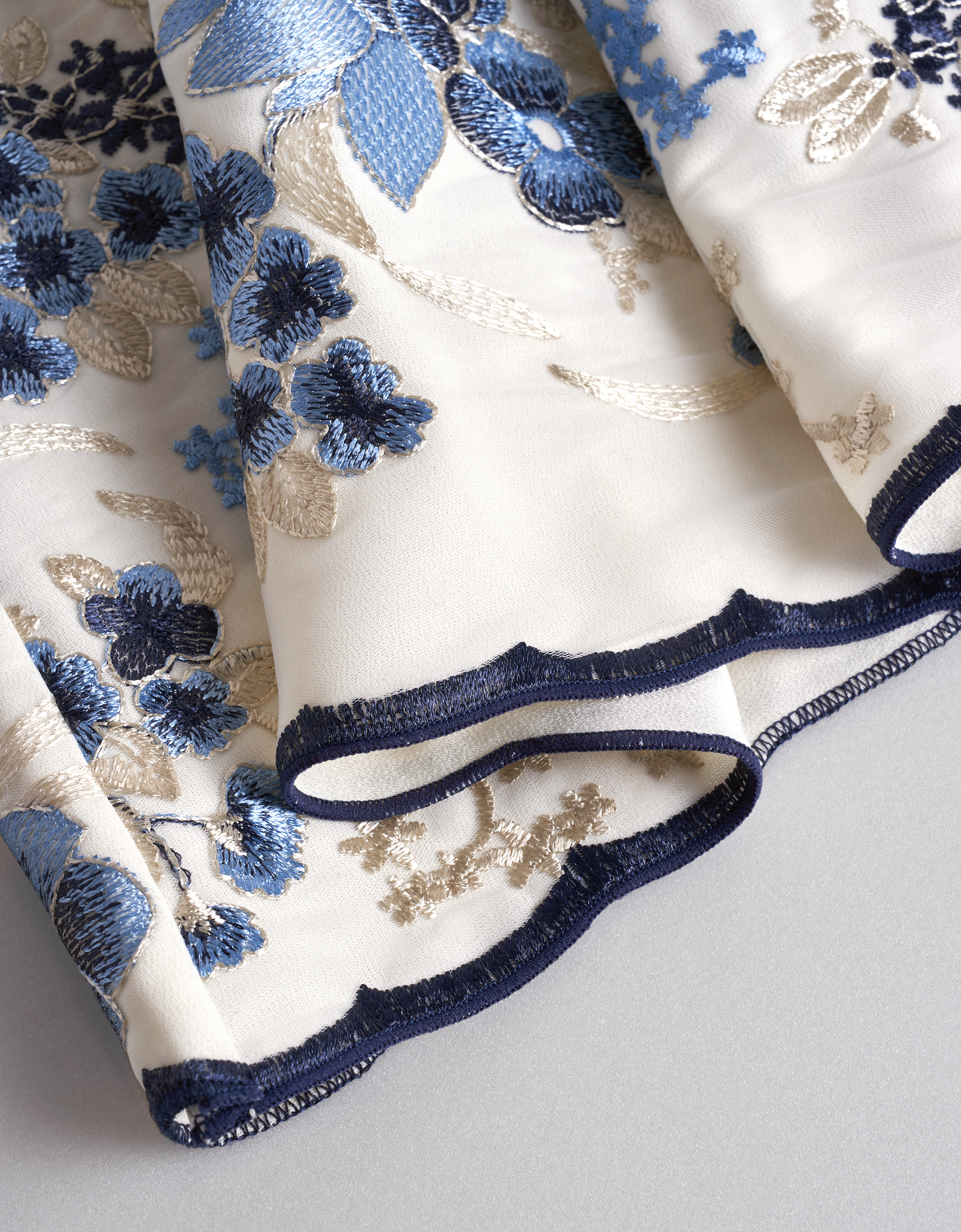 blue florals(a28308)