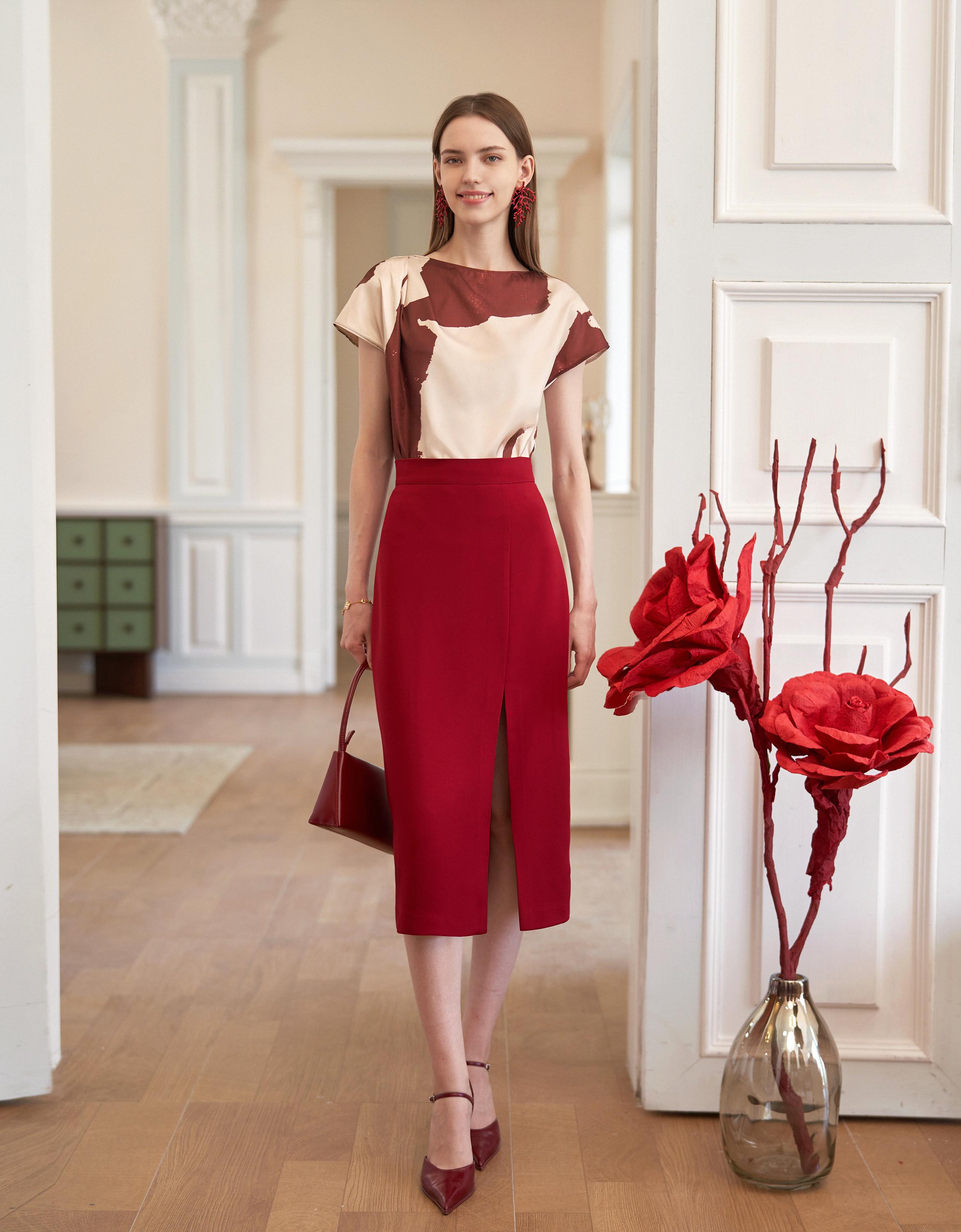 red art print(a28314)