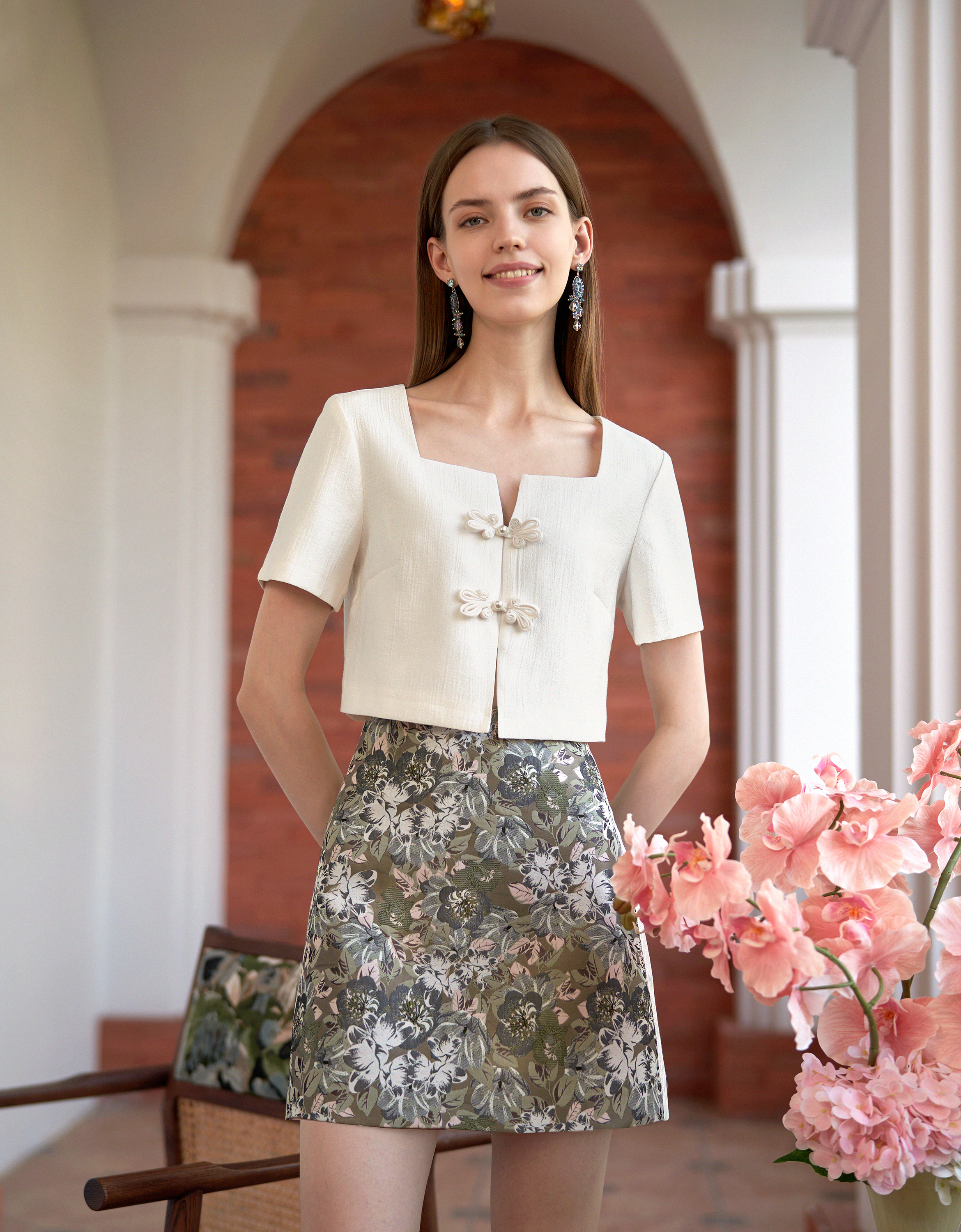 green florals(a28347)