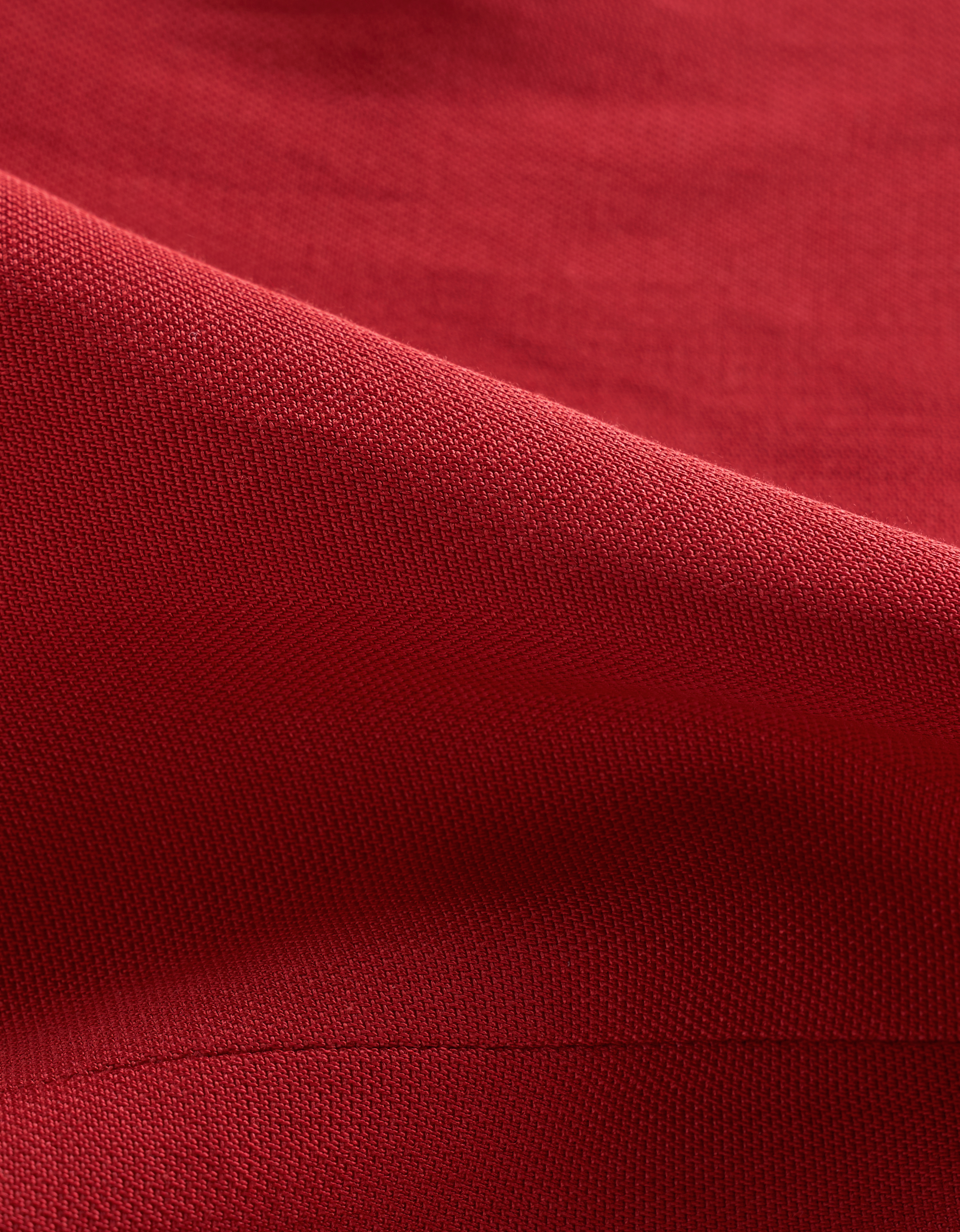 Tencel-linen Mandarin Collar Short Sleeve Top