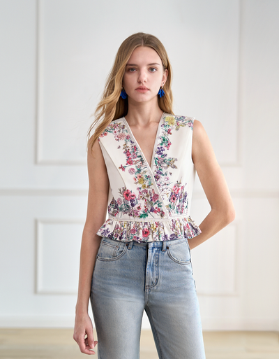 floral print(a28385) / extra x2 small (xxs)