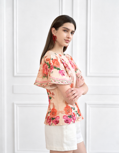 floral print(a28423) / extra x2 small (xxs)
