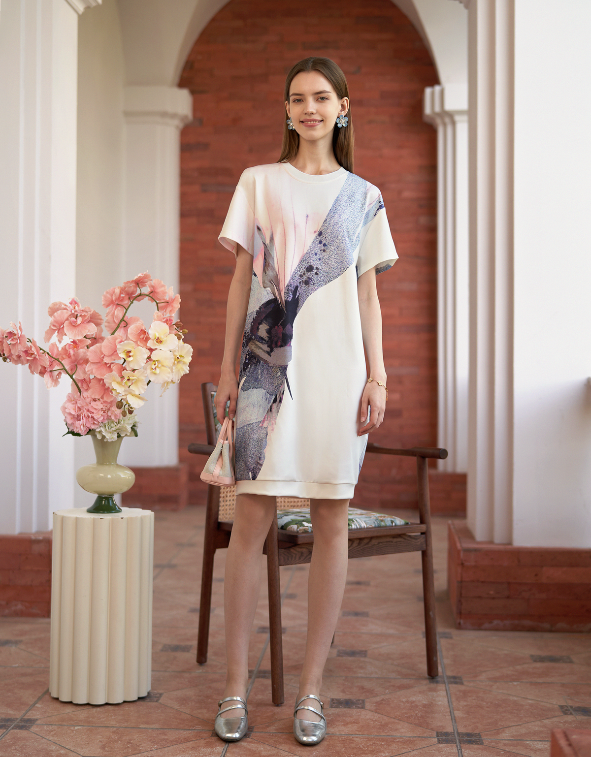 Printed T-Shirt Dress