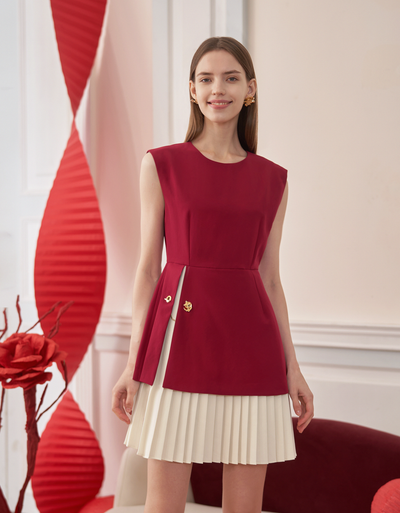 red & white(a28506) / extra x2 small (xxs)