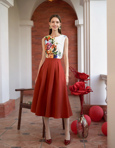 orange red / small (s)