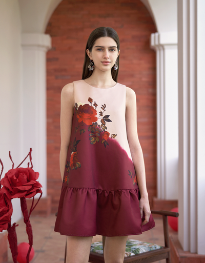 pink & wine(a28585) / extra x2 small (xxs)