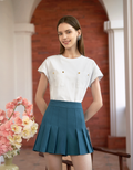 A-line Pleated Shorts