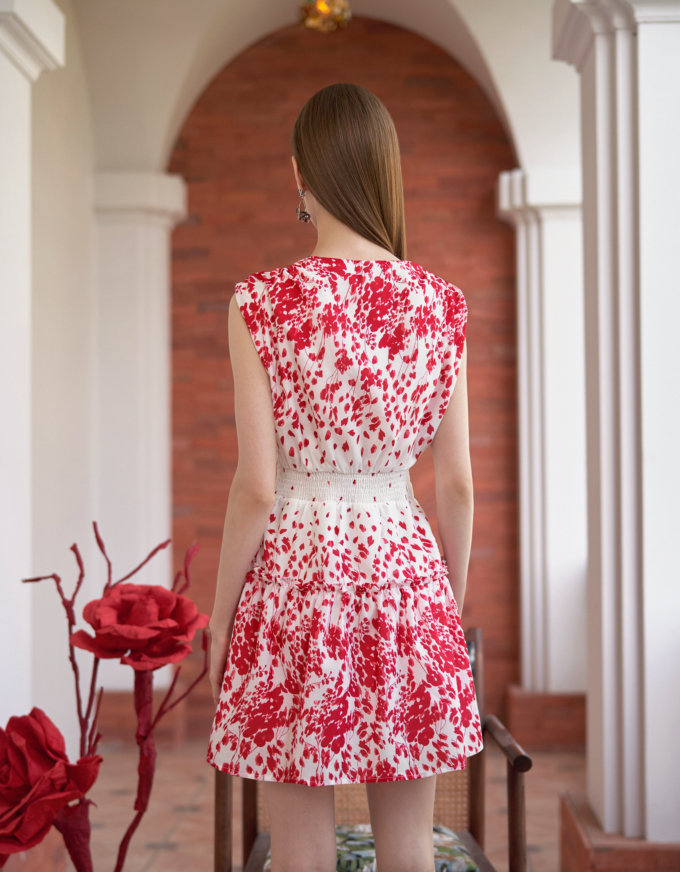 red florals(a28641)