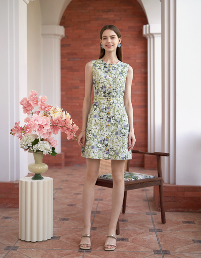 green florals(a28826) / extra x2 small (xxs)