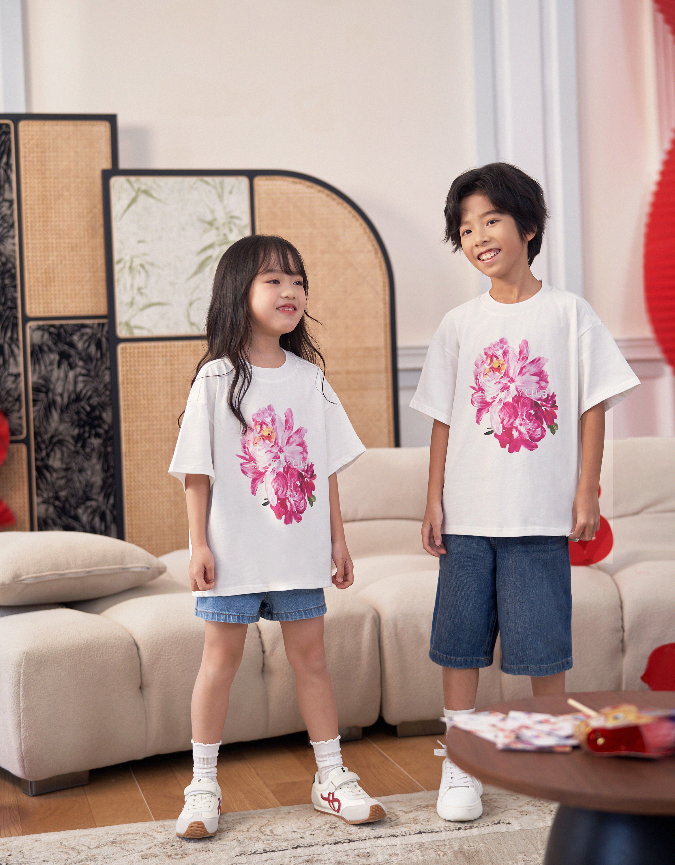 pink florals(a28875)