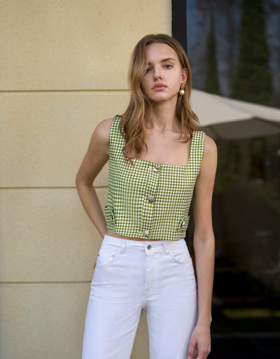 green & apricot(a29010) / small (s)