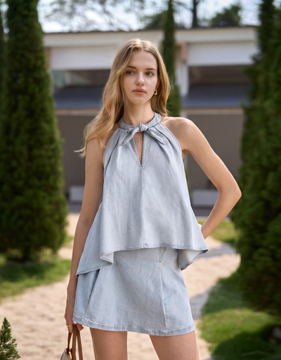 light blue / extra small (xs)