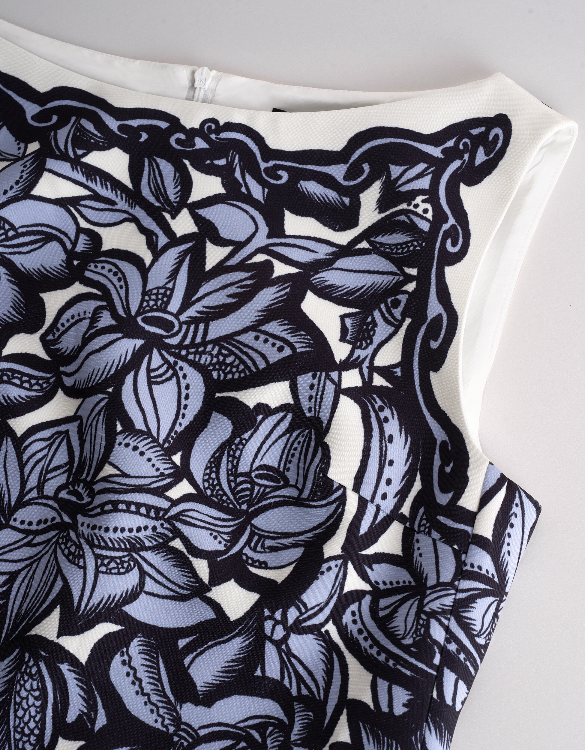 blue florals(a30074)